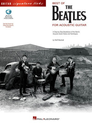 BEST OF THE BEATLES FOR ACOUSTIC GUITAR BK/OLA