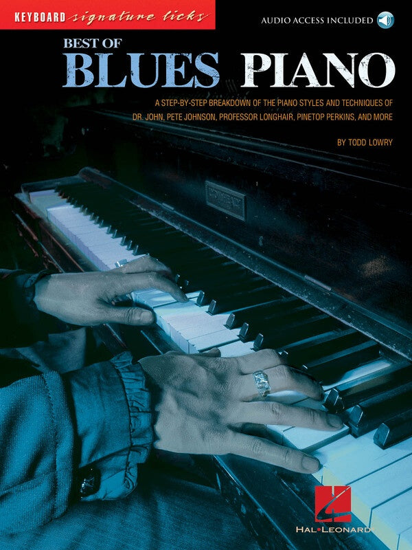 BEST OF BLUES PIANO SIGNATURE LICKS KEYBOARD BK/OLA