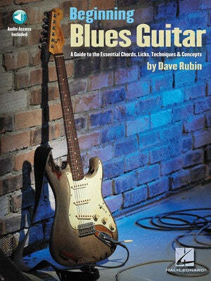 BEGINNING BLUES GUITAR BK/OLA