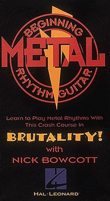 BEGINNING METAL RHYTHM GTR VIDEO