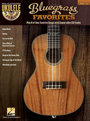 BLUEGRASS FAVORITES UKULELE PLAY ALONG BK/CD V12