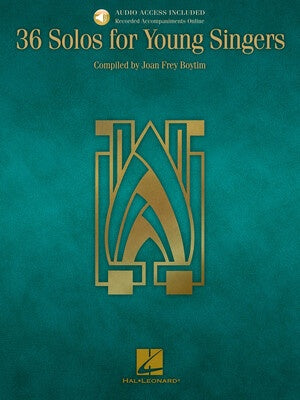 36 SOLOS FOR YOUNG SINGERS BK/OLA