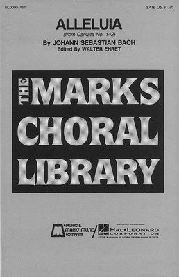 ALLELUIA CANTATA 142 SATB