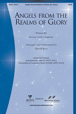 ANGELS FROM THE REALMS OF GLORY SATB
