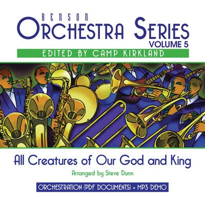 ALL CREATURES OF GOD KING ORCH SC/PT CDROM