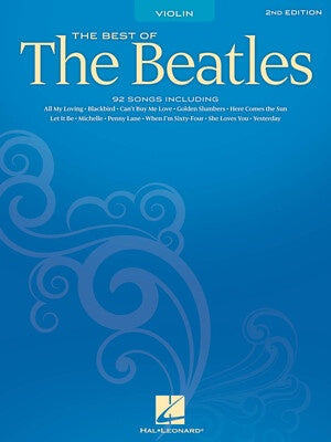 BEST OF THE BEATLES FOR VIOLIN 2ND EDITION