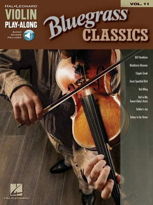BLUEGRASS CLASSICS VIOLIN PLAYALONG V11 BK/OLA
