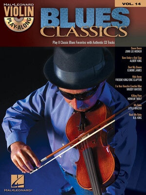BLUES CLASSICS VIOLIN PLAY ALONG BK/CD V14