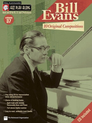 BILL EVANS JAZZ PLAY ALONG V37 BK/CD