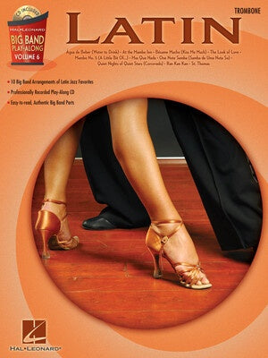 BIG BAND PLAY ALONG V6 LATIN TROMBONE BK/CD