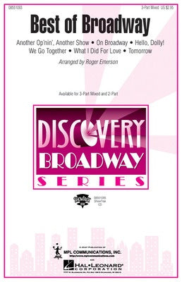 BEST OF BROADWAY (MEDLEY) 3-PART