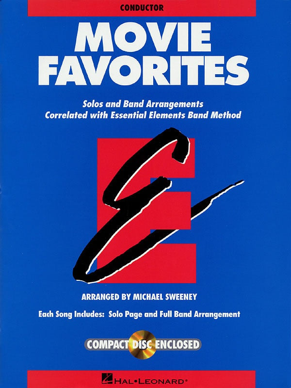 ESSENTIAL ELEMENTS MOVIE FAVORITES CONDUCTOR BK/OLA
