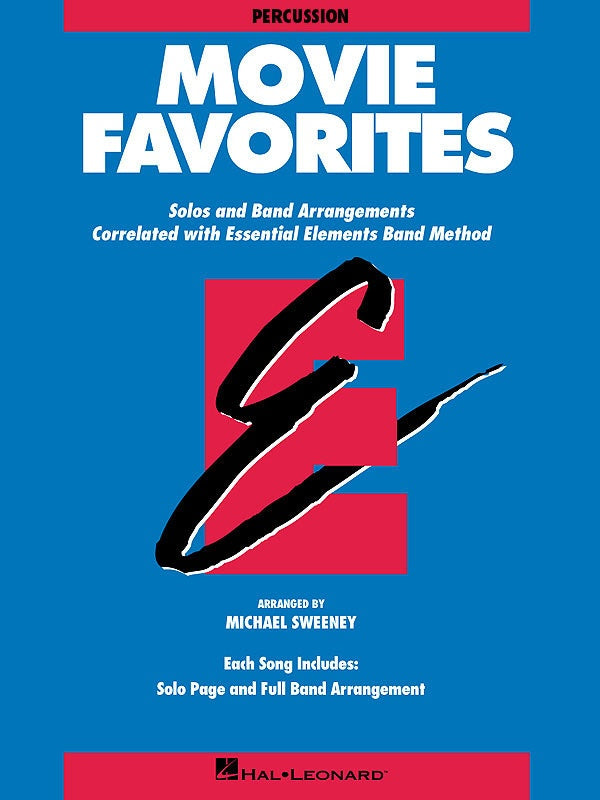 ESSENTIAL ELEMENTS MOVIE FAVORITES PERCUSSION EE