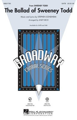 BALLAD OF SWEENEY TODD INSTR PTS