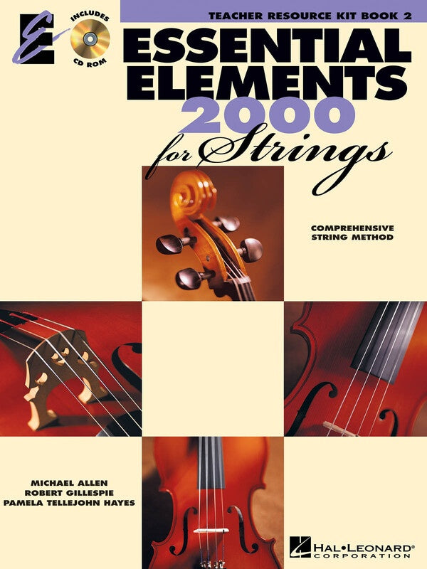 ESSENTIAL ELEMENTS 2000 BK2 STRINGS TEACHER RESOURCE KIT