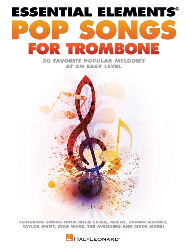 ESSENTIAL ELEMENTS POP SONGS FOR TROMBONE