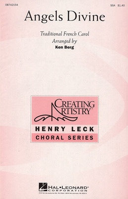 ANGELS DIVINE FRENCH CAROL SSA