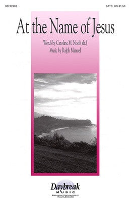 AT THE NAME OF JESUS SATB