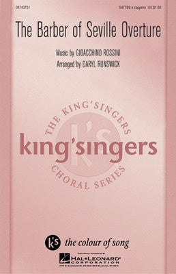 BARBER OF SEVILLE OVERTURE SATTBB A CAPPELLA