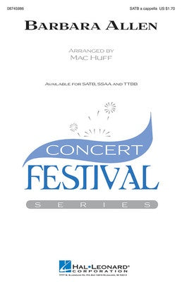 BARBARA ALLEN SATB A CAPPELLA