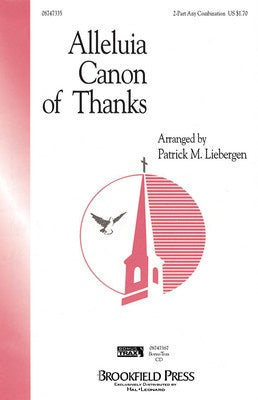 ALLELUIA CANON OF THANKS 2 PART