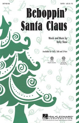BEBOPPIN SANTA CLAUS SATB