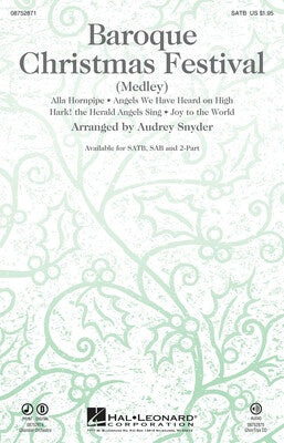 BAROQUE CHRISTMAS FESTIVAL SATB