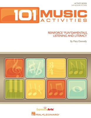 101 MUSIC ACTIVITIES AND PUZZLES REPRODUCABLE