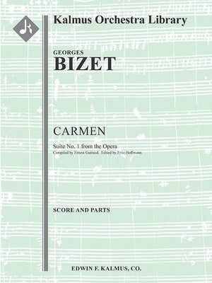 BIZET - CARMEN SUITE NO 1 FOR ORCHESTRA SC/PTS