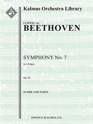 BEETHOVEN - SYMPHONY NO 7 C MINOR OP 92 ORCHESTRA SC/PTS