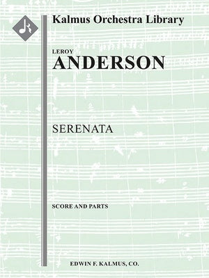 ANDERSON - SERENATA FOR ORCHESTRA SC/PTS