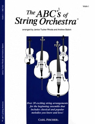 ABCS OF STRING ORCHESTRA VLN 1