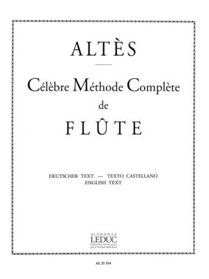 ALTES - CELEBRATED COMPLETE METHOD FOR FLUTE VOL 2