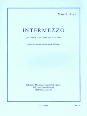 BITSCH - INTERMEZZO FOR TUBA/PIANO