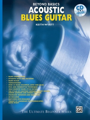 BEYOND BASICS ACOUSTIC BLUES GUITAR BK/CD