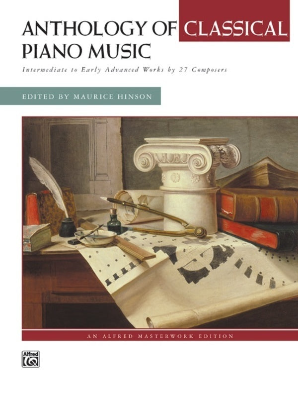 ANTHOLOGY OF CLASSICAL PIANO MUSIC BK/DVD