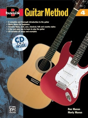 BASIX GUITAR METHOD BK 4 BK/CD