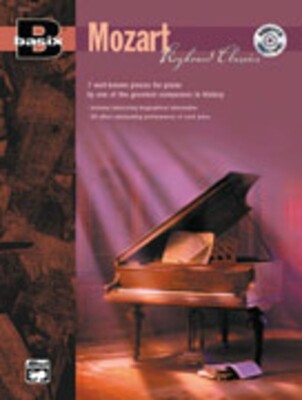 BASIX MOZART KEYBOARD CLASSICS BK/CD