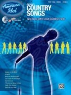AMERICAN IDOL COUNTRY SONGS BK/CD