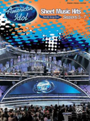 AMERICAN IDOL SHEET MUSIC HITS SEASONS 5 - 7 PVG