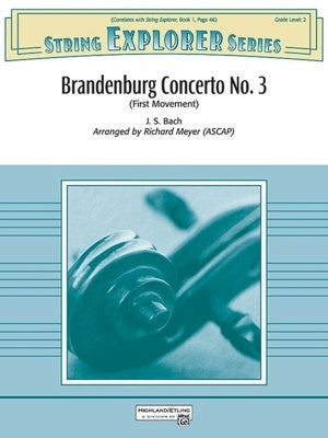 BACH - BRANDENBURG CONCERTO NO 3 1ST MVT SO2 SC/PTS