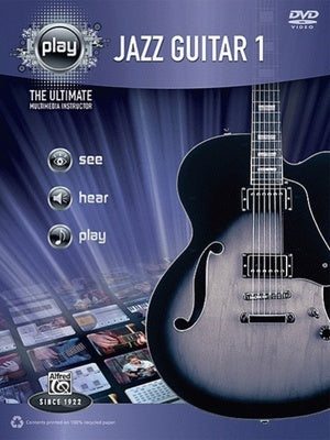 ALFREDS PLAY JAZZ GTR 1 BK/CD