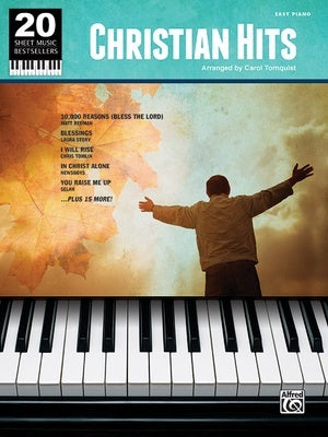20 SHEET MUSIC BESTSELLERS CHRISTIAN HITS EASY PIANO