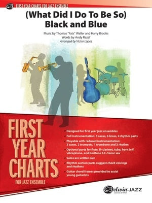 (WHAT DID I DO TO BE SO) BLACK AND BLUE JE1 SC/PTS