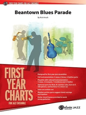BEANTOWN BLUES PARADE FOR JAZZ ENSEMBLE JE1 FULL SCORE