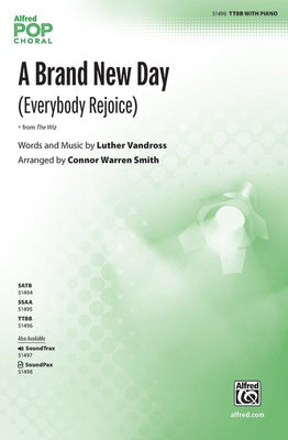 A BRAND NEW DAY (EVERYBODY REJOICE) TTBB/PIANO