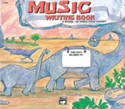 ABP MUSIC WRITING BOOK WIDE LINES 8 X 6 32PP 6 STAVE