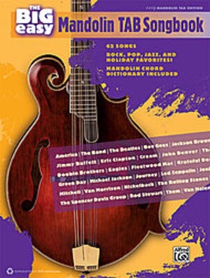 BIG EASY MANDOLIN TAB SONBOOK