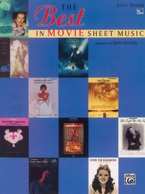 BEST IN MOVIE SHEET MUSIC ARR COATES EP