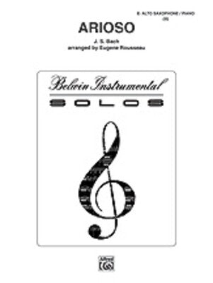 ARIOSO ALTO SAX/PNO ARR ROUSSEAU
